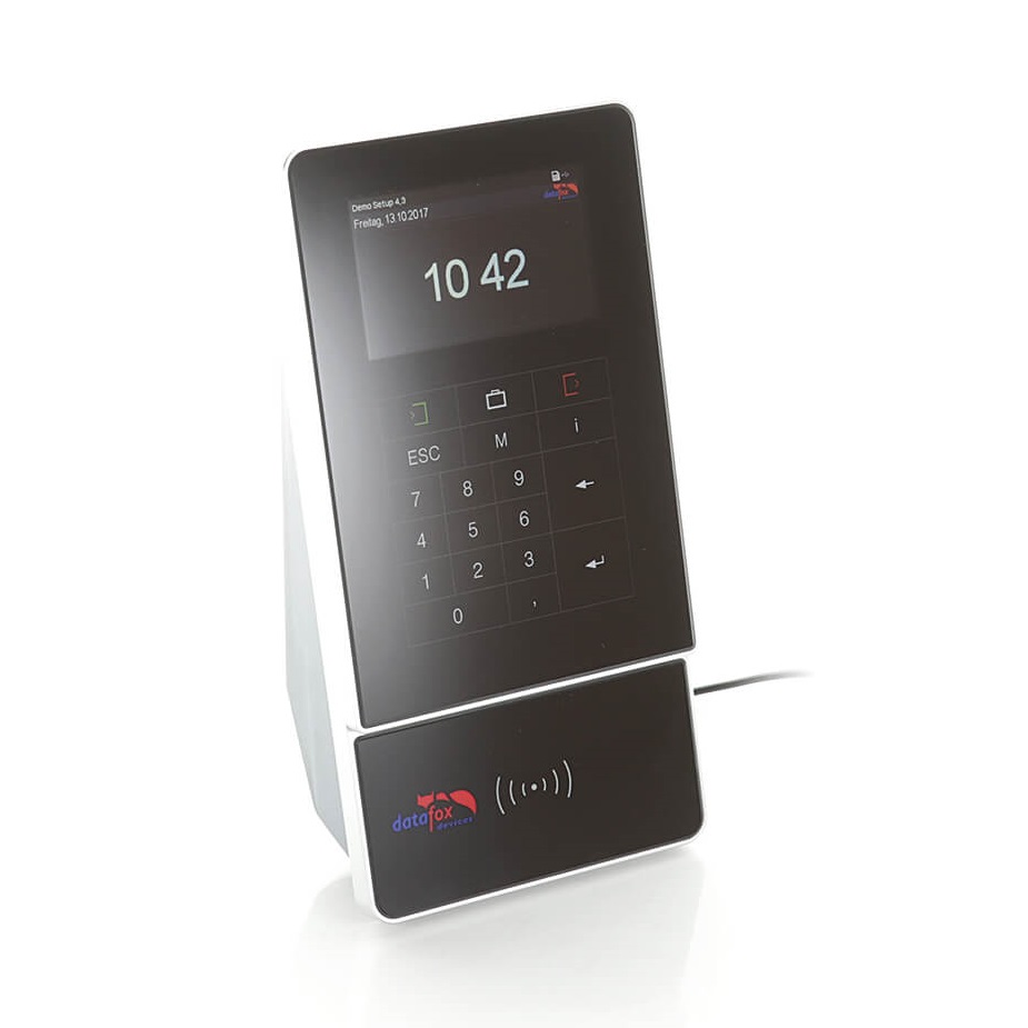 Datafox 4.3 Multifunktionsterminal mit PZE 10er Block